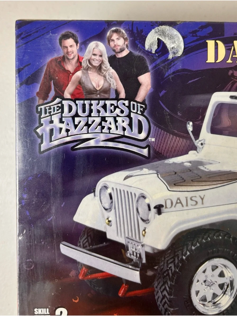 Dukes Of Hazzard Movie: Daisy’s Jeep: Model Kit New Sealed